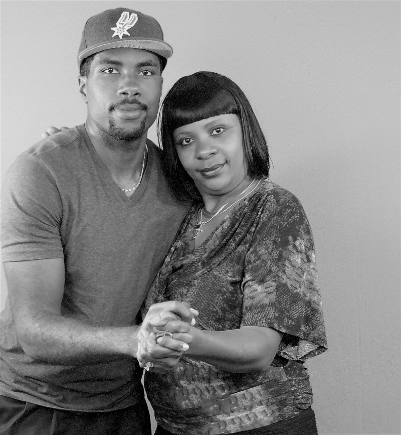 AJ and mom together